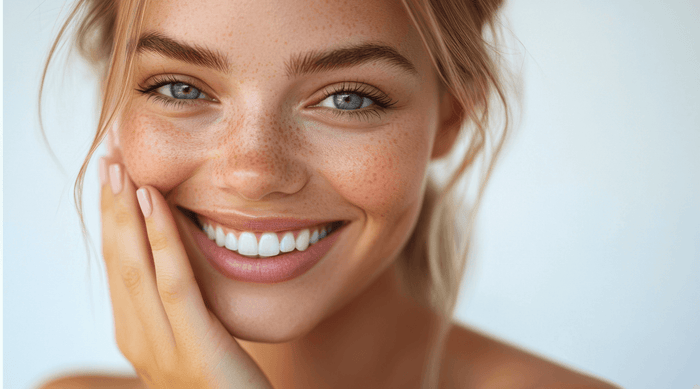 Woman with pimple Frustrated about How to Get Rid of Breakouts