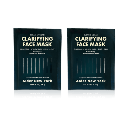 2-pack of alder new york clarifying face masks