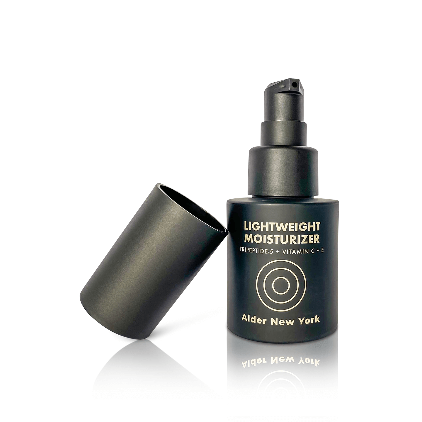 Alder new york lightweight moisturizer with the top off