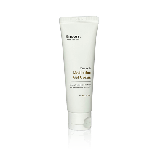 Knours your only meditation gel cream front view